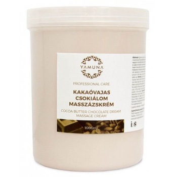 Crema de masaj cu Ciocolata Yamuna 1000 ml Crema de masaj cu Ciocolata Yamuna 1000 ml