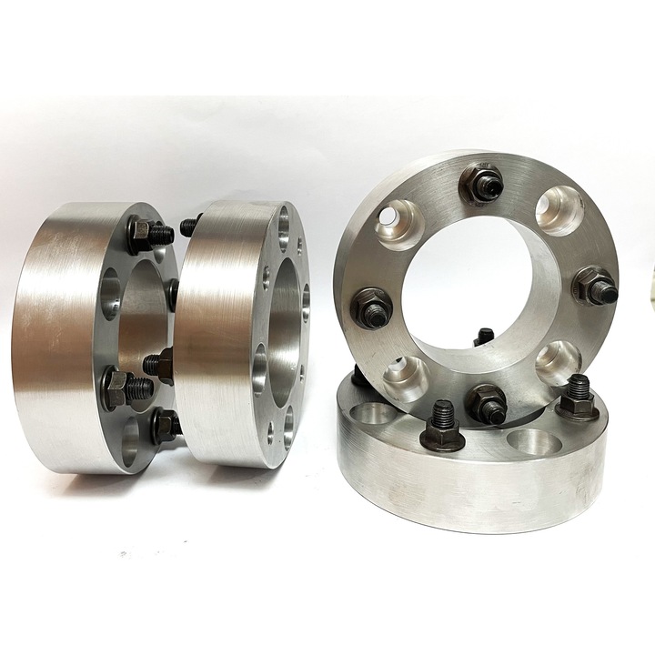 Set 4 Distanitere 4x110, 45 mm, Prezon cu Filet M10x1.25, Clasa 10.9 Piulita cu Flansa Clasa 10.9, CF Moto, Goes, TGB