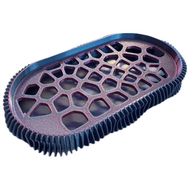 Savoniera 3D, model Wave, Cameleon BlueRed