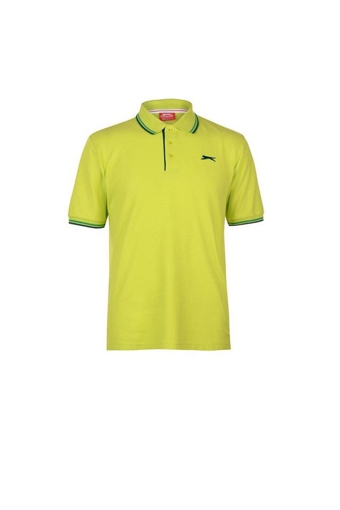 Tricou polo Slazenger, pentru barbati, lime, Verde lime