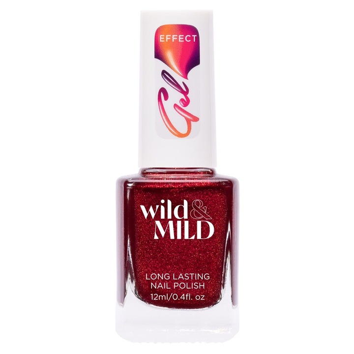 Lac unghii Gel Effect GE18 Ruby Heart Wild & Mild, 12ml