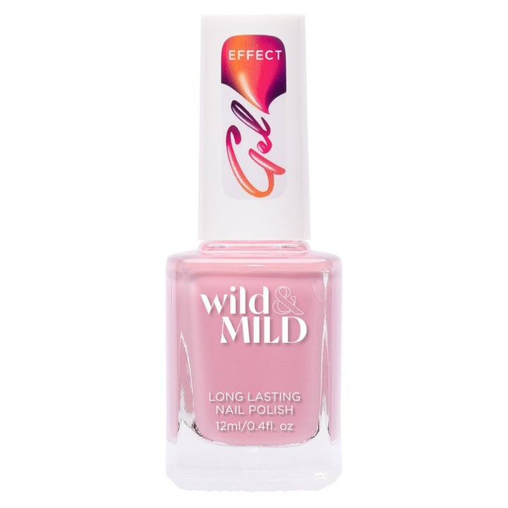 Lac unghii Gel Effect GE72 Strawberry Mojito Wild & Mild, 12ml
