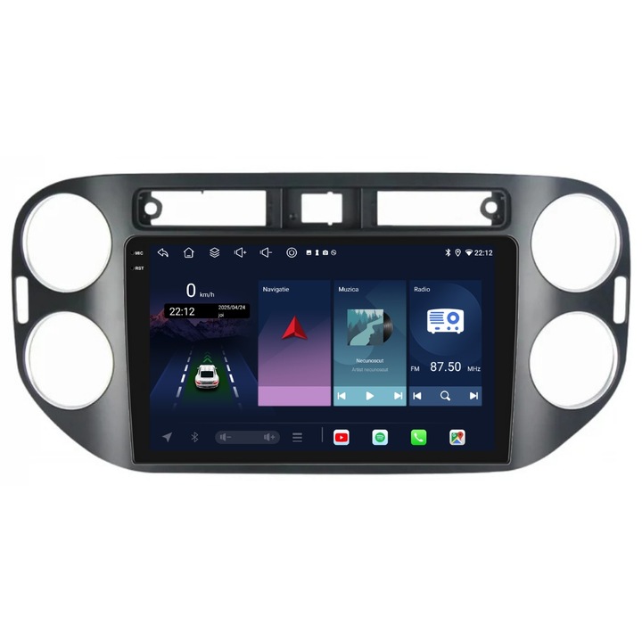 Navigatie PilotOn VW Golf Plus 2004-2014 9 inch 6GB 128GB 8 CORE