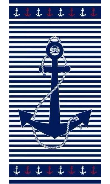 Prosop de plaja Alex, 140X70 cm, Anchor