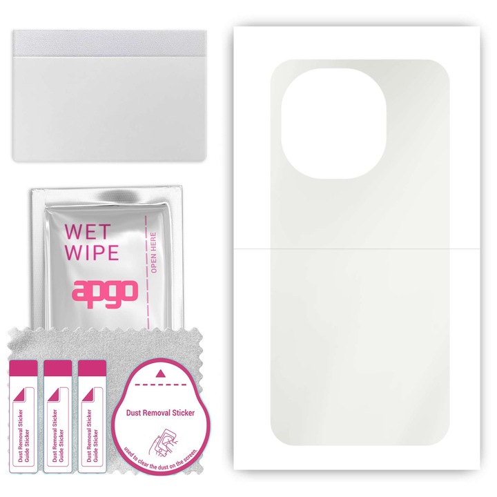 Folie de protectie MAT MATTE pentru Tecno Spark Go 1 – apgo Skins, protectie pentru spatele telefonului, anti-zgarieturi, hidrogel, skin, full glue