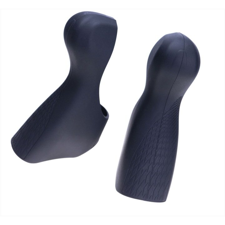 Силиконови велосипедни ръкохватки, Издръжлив материал, Ергономичен дизайн, Бърз монтаж, Неплъзгащ се дизайн, Меки и удобни, Абсорбиране на удари, Черни