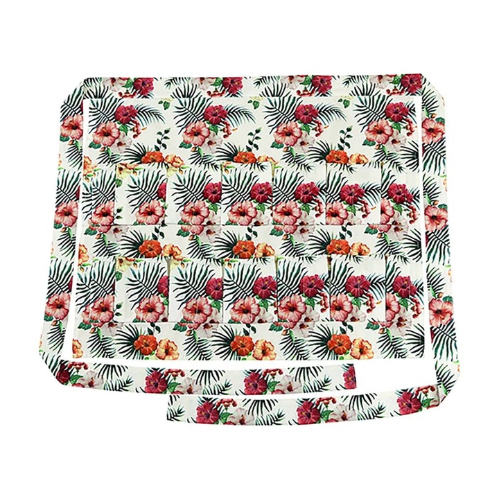 Sort de colectare oua YANYXR, buzunare mari, multicolor, 50x46cm