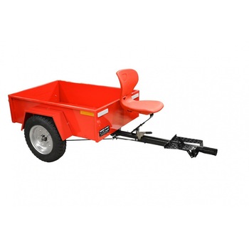 Remorca cu scaun HECHT 57100, capacitate 400+75 kg, pentru motocultorul HECHT 7100 Remorca cu scaun HECHT 57100, capacitate 400+75 kg, pentru motocultorul HECHT 7100