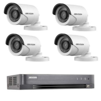 Kit supraveghere Hikvision Turbo HD +4 camere bullet FullHD, 2 MP Kit supraveghere Hikvision Turbo HD +4 camere bullet FullHD, 2 MP