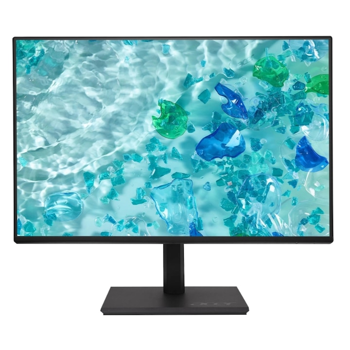Acer 23,8" B247YGb IPS LED monitor, Full HS 1920 x 1080, VGA, HDMI, DisplayPort, Pivot, hangszórók, 120 Hz, 4 ms, fekete