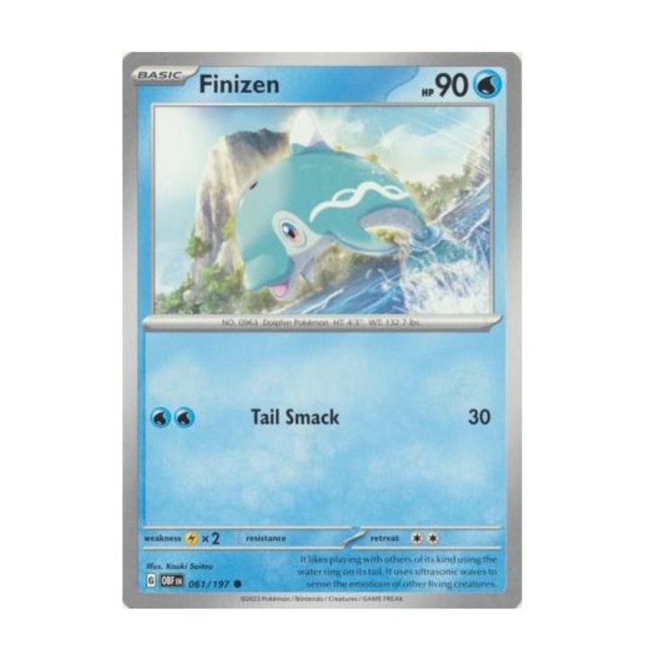 Pokémon könyv, 061/197, Finizen, Commun
