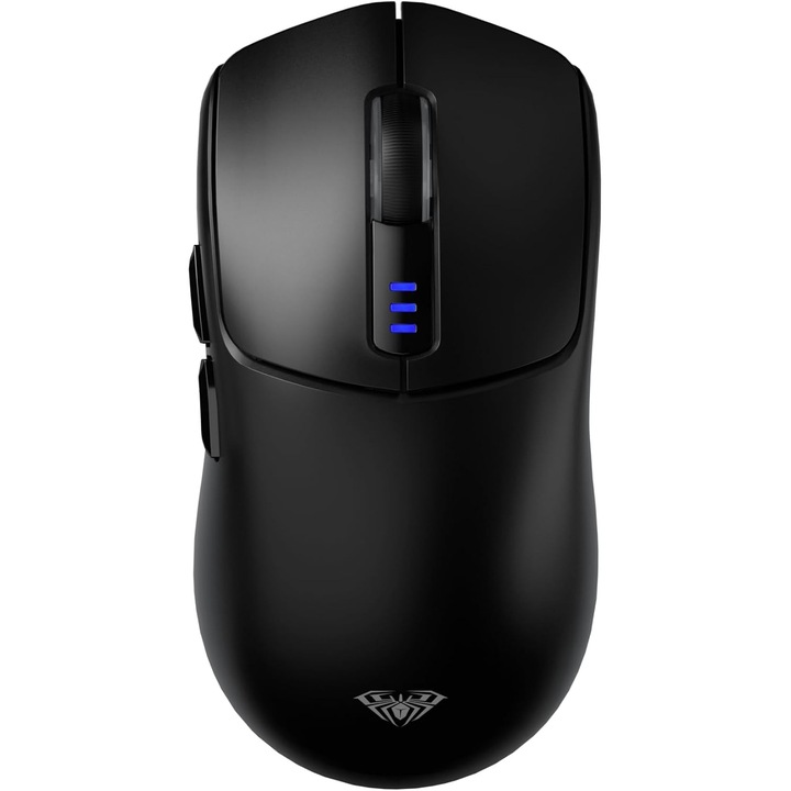 AULA SC580 wireless game mouse, three mode 2.4G/BT5.0/USB-C, 12000 DPI, with 6 programmable buttons, suitable for laptop/PC/Mac/tablet