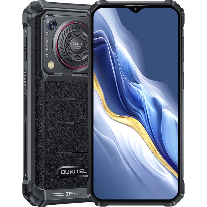 Смартфон Oukitel WP36 Pro, 6.52", 256GB/6GB, 10600mAh, 4G, Black