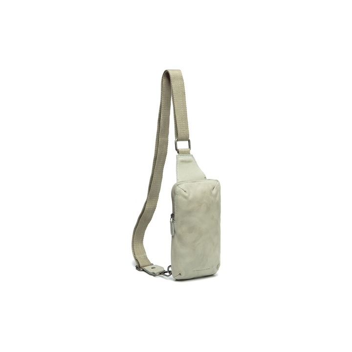 Valódi bőr crossbody táska, The Chesterfield Brand, Cambridge, sötétkék