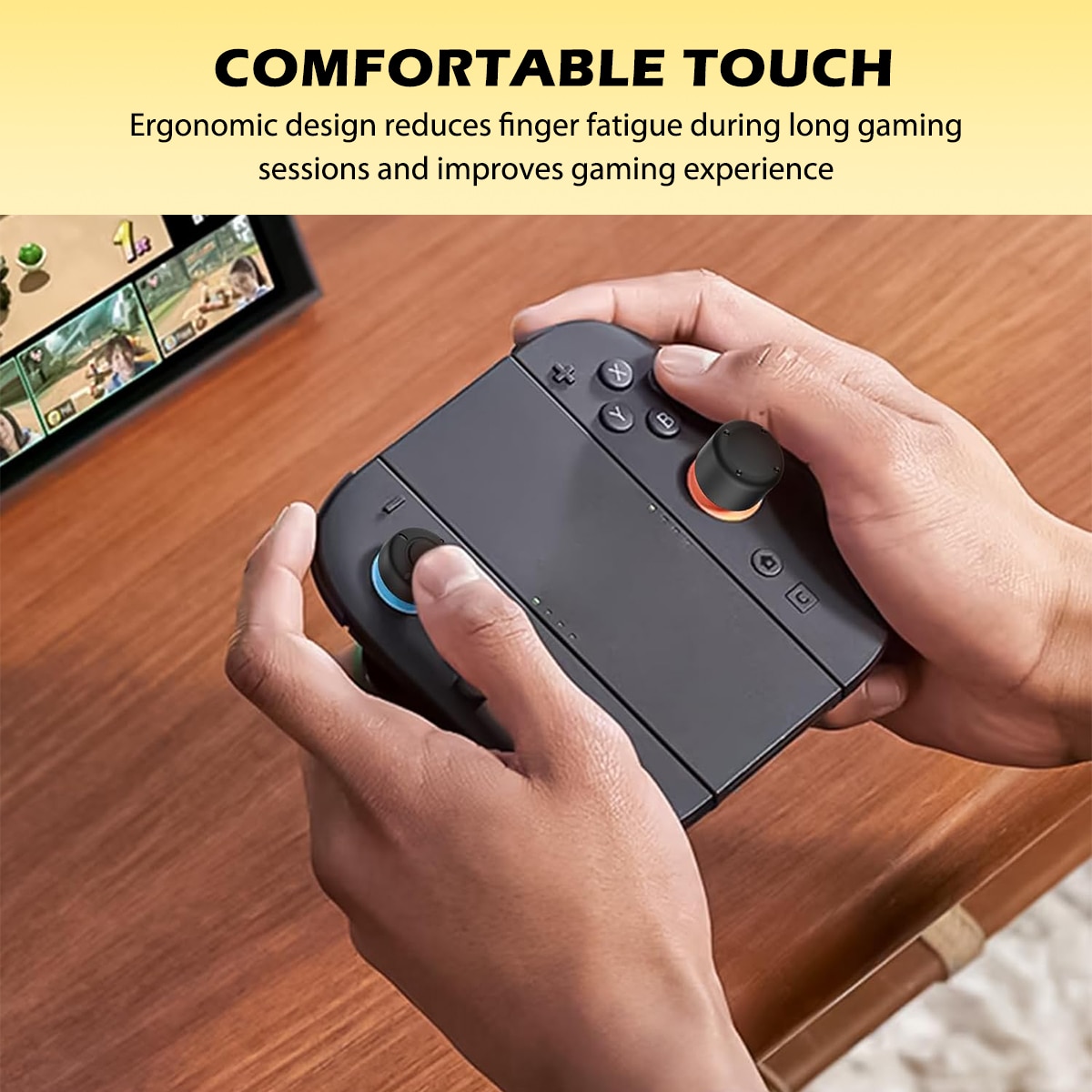 Set thumb grips pentru Nintendo Switch 2, 6 bucati, Chucai, design