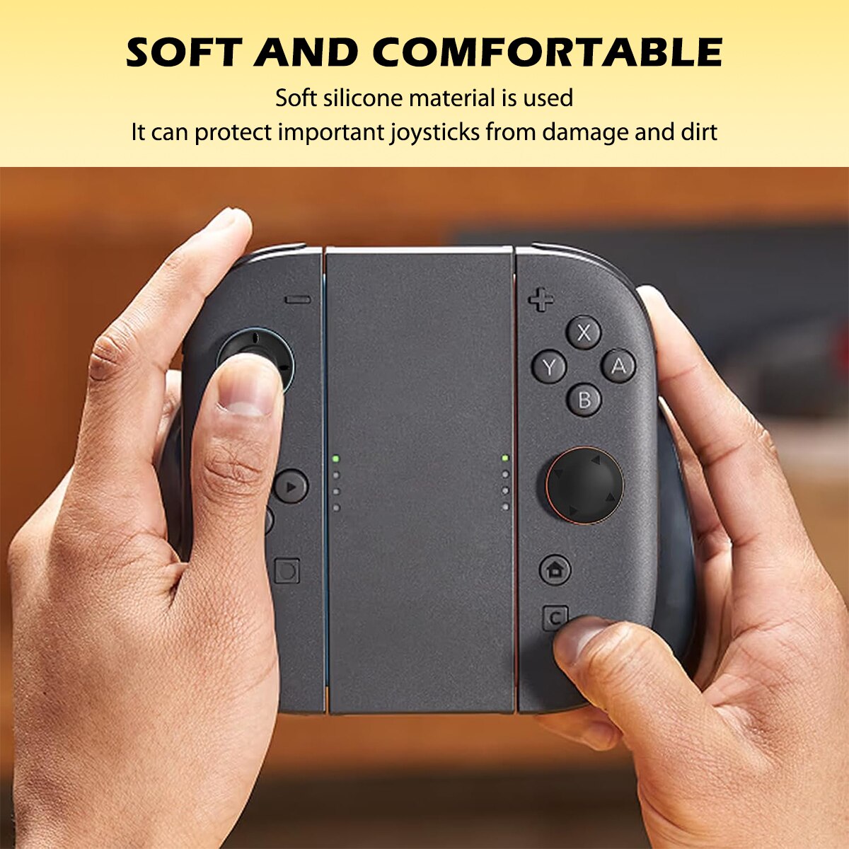 Set thumb grips pentru Nintendo Switch 2, 6 bucati, Chucai, design