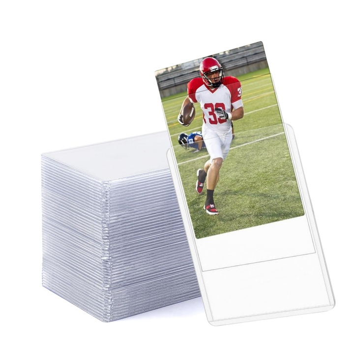 Scatteredyun kártyatartó szett 50 kemény 50 puha átlátszó 10.1x7.6cm