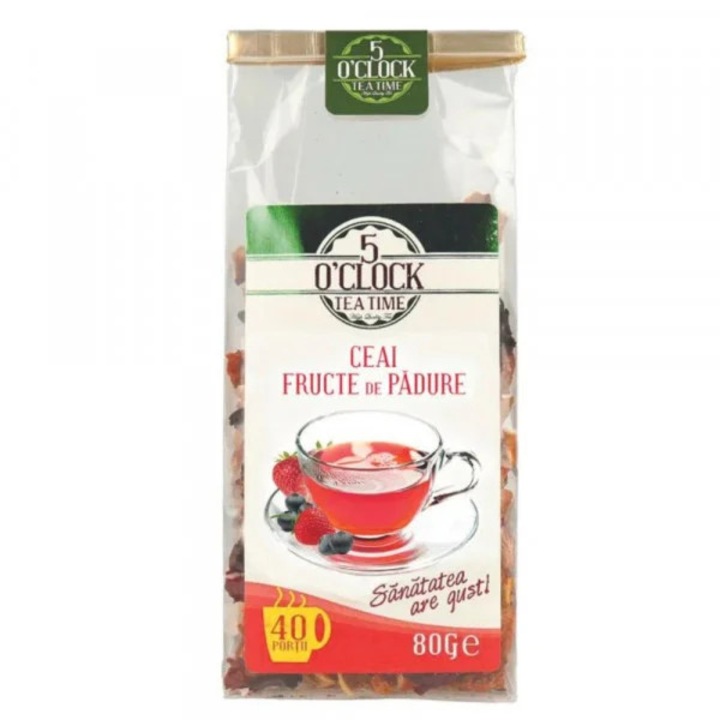 Ceai de Fructe de Padure 80g - 5 O'Clock Tea