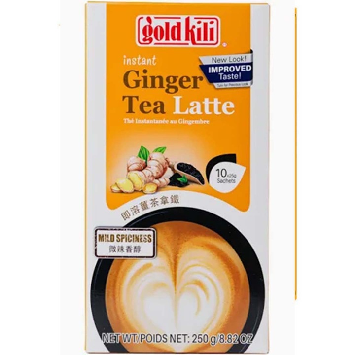Ginger Tea Latte Instant 10x25g - Gold Kili
