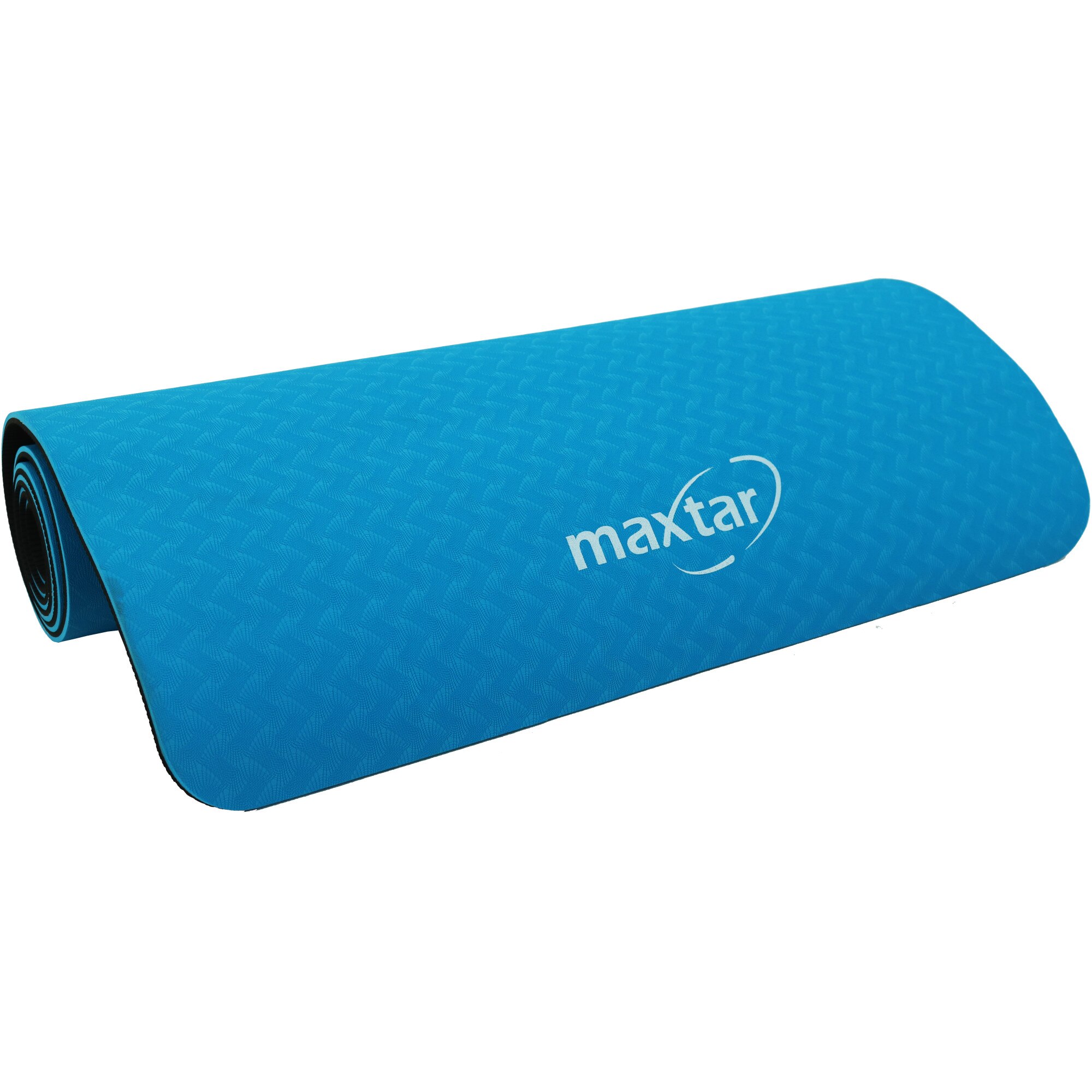 Saltea yoga Maxtar TPE 183x61x0.6 cm albastra