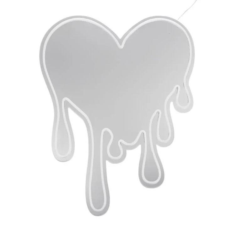 Oglinda Inima cu LED Neon