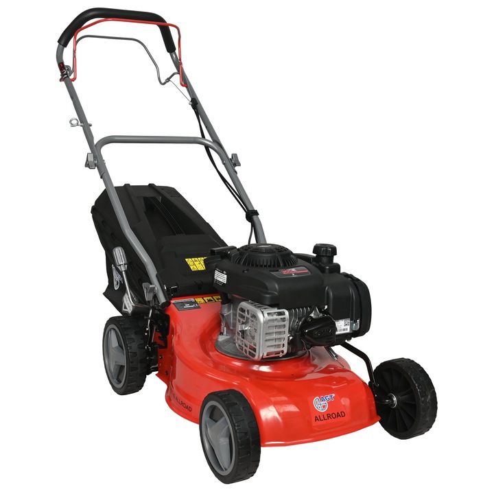 Masina de tuns gazon AGT 42 ALLROAD, motor Briggs&Stratton 300, 3 CP, OHV, autopropulsie, reglare centralizata, 7 trepte, latime taiere 41 cm, cos 45 l