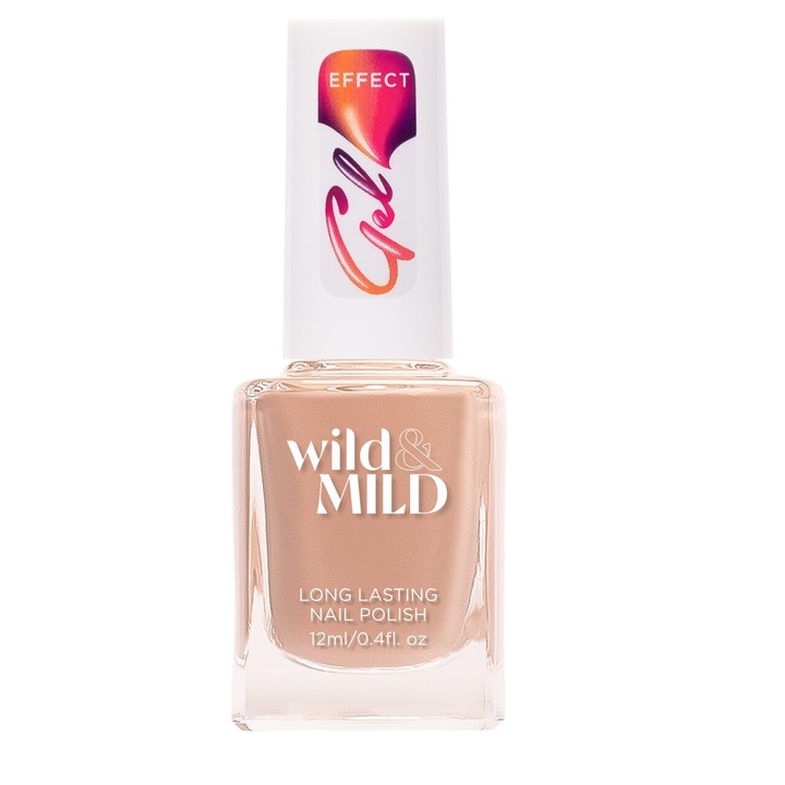 Lac unghii Gel Effect GE80 Vanilla Bean Delight Wild & Mild, 12ml