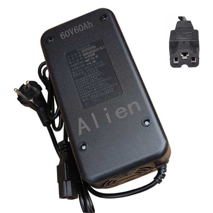 Incarcator scuter, tricicleta electrica Plumb-Acid 60V 60Ah, Zutech