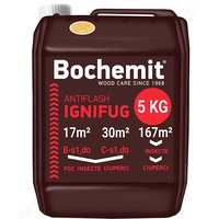 Solutie ignifugare lemn Bochemit Antiflash transparent 5 Kg 30mp