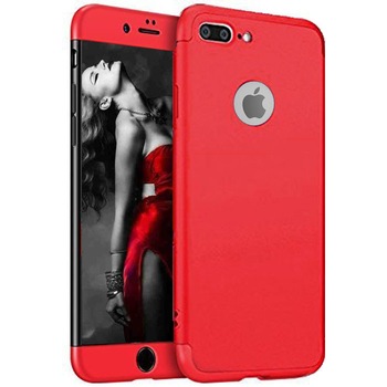 Husa telefon Apple Iphone 6Plus /6S Plus ofera protectie Subtire 3in1 Lux Design Red + Folie Sticla Husa telefon Apple Iphone 6Plus /6S Plus ofera protectie Subtire 3in1 Lux Design Red + Folie Sticla