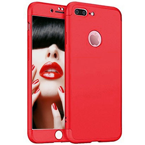Husa telefon Apple Iphone 6/6S ofera protectie Subtire 3in1 Lux Design Red + Folie Sticla