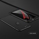 Кейс за телефон Apple iPhone 7 Plus предлага тънък 3в1 луксозен дизайн черен със защита