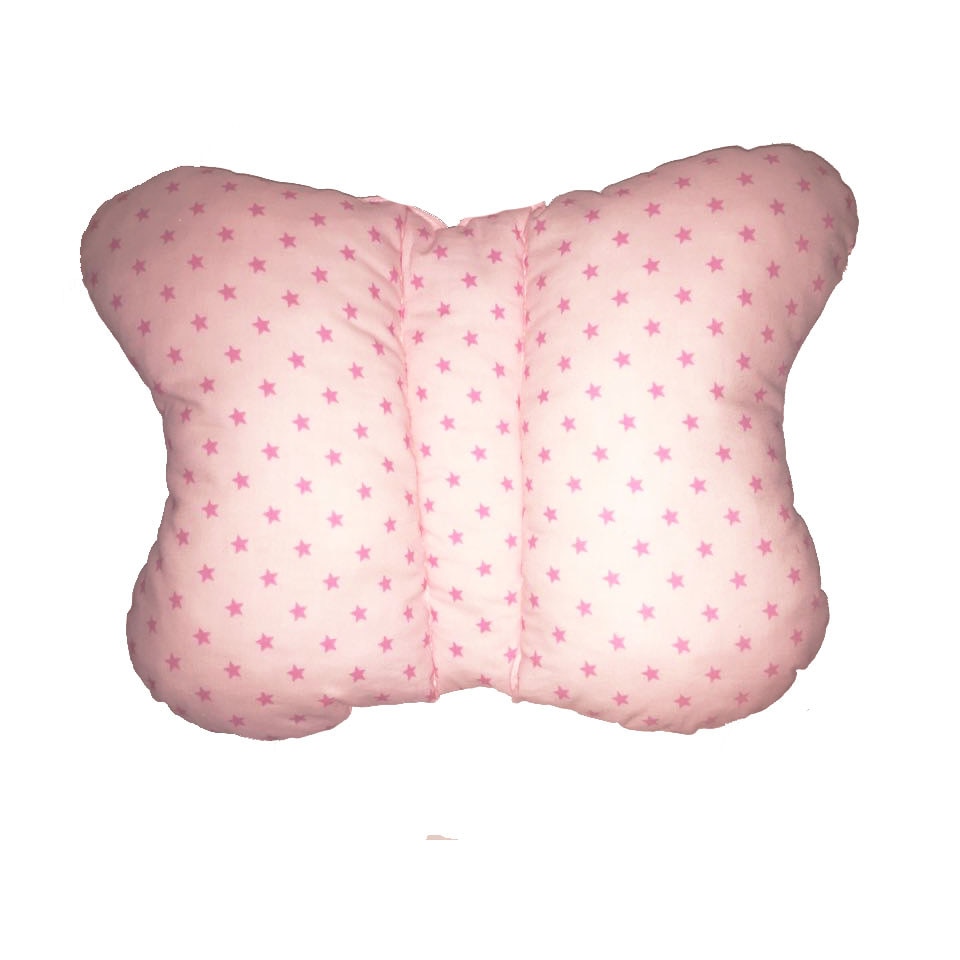 Pernuta fluturas, roz cu stelute roz