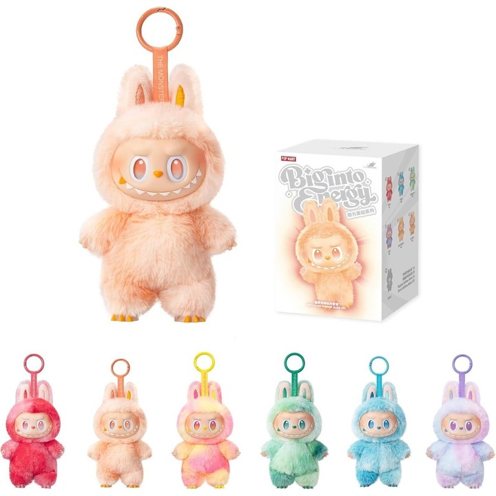 Плюшена играчка Ла Бубу - забавен талисман 18 см с ключодържател