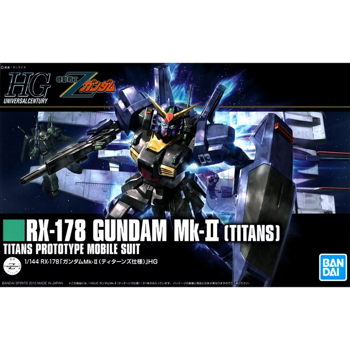 ФИГУРА 1/144 HGUC Revive RX-178 Gundam Mk-II Titans Version 12 см