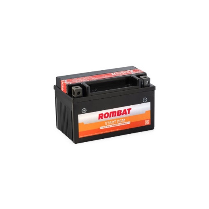 Baterie moto 12Vx6Ah Start AGM RBX7A-BS, Rombat
