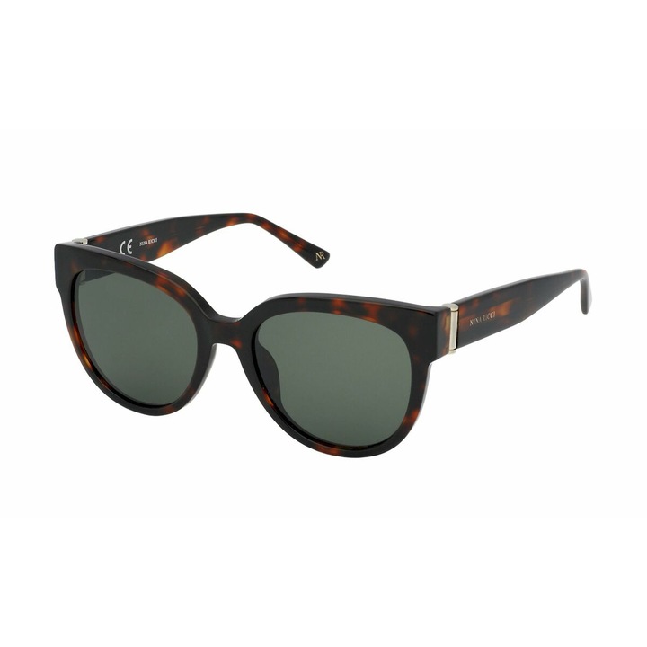 Ochelari de Soare Dama Nina Ricci SNR2615409AT Ø 54 mm, Protectie UV400, Rosu/Verde, Lentile Policarbonat