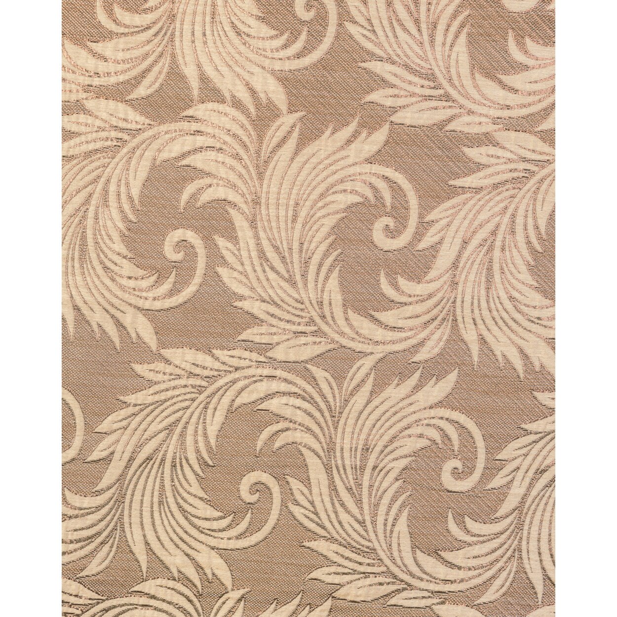 Tesatura draperie Copper crem, cupru