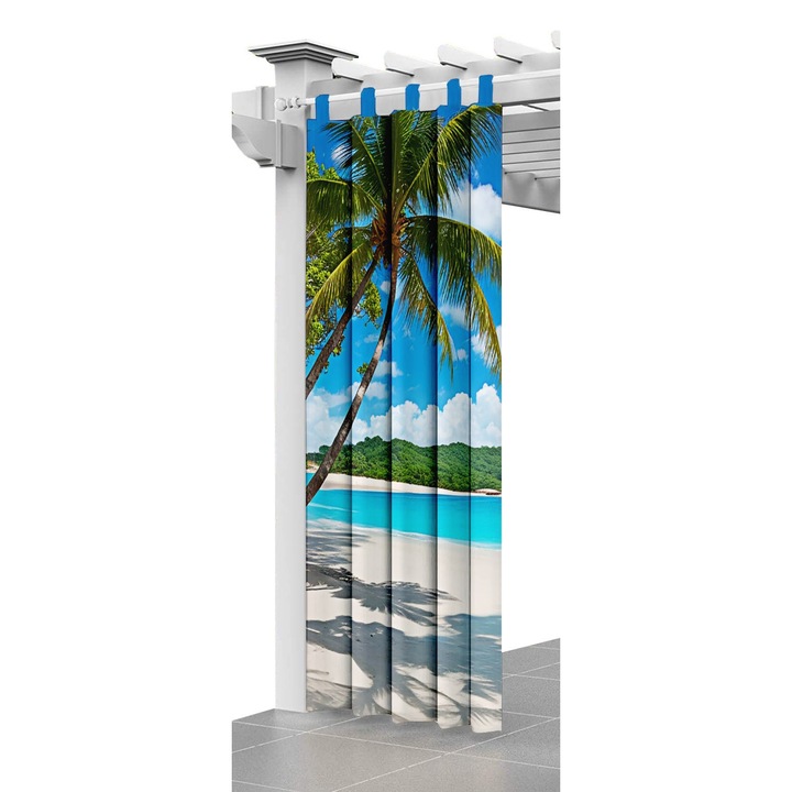 Ferocity Magic Beach kültéri függöny, átlátszatlan, vízálló, 155x220cm, 1 db