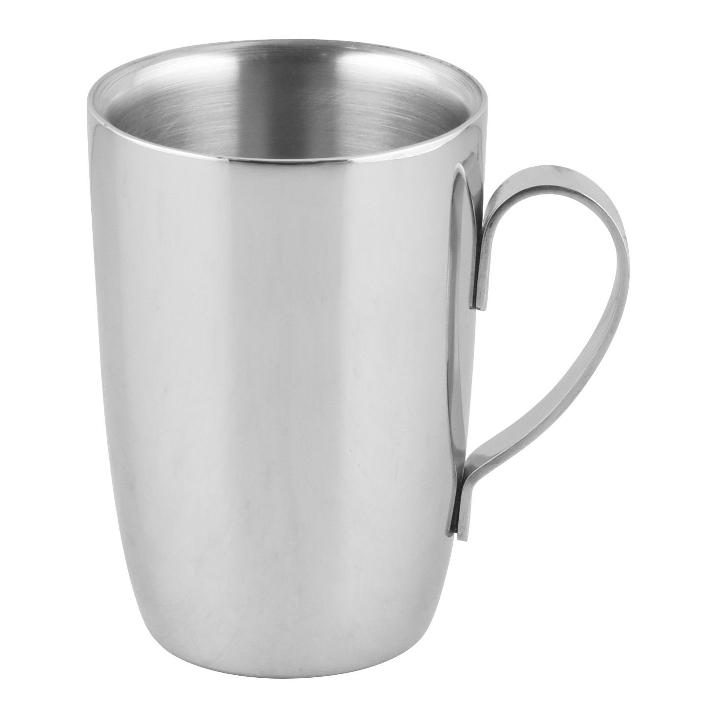 Cana inox Grunberg ICI250, pereti dubli, 250 ml, lucios - eMAG.ro