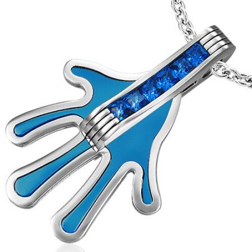 Pandantiv BeSpecial, PSL0728, Inox, Pietre semipretioase, 2,7 x 4,3 cm