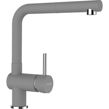 Baterie granit Schock Pia cu Dus Extractibil Croma, finisaj granit, rotatie tija la 180 grade Baterie granit Schock Pia cu Dus Extractibil Croma, finisaj granit, rotatie tija la 180 grade