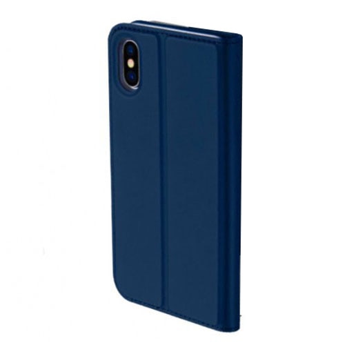 Husa de protectie Tellur Book pentru Apple iPhone X, iPhone Xs, Albastru