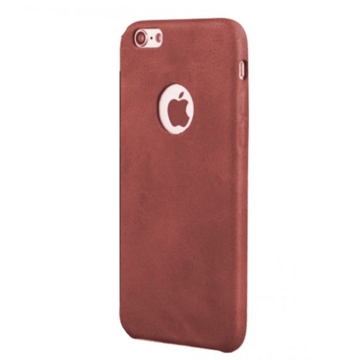 Tellur PU Slim Védőtok Apple iPhone 8 Plus / iPhone 7 Plus mobiltelefonhoz, Barna