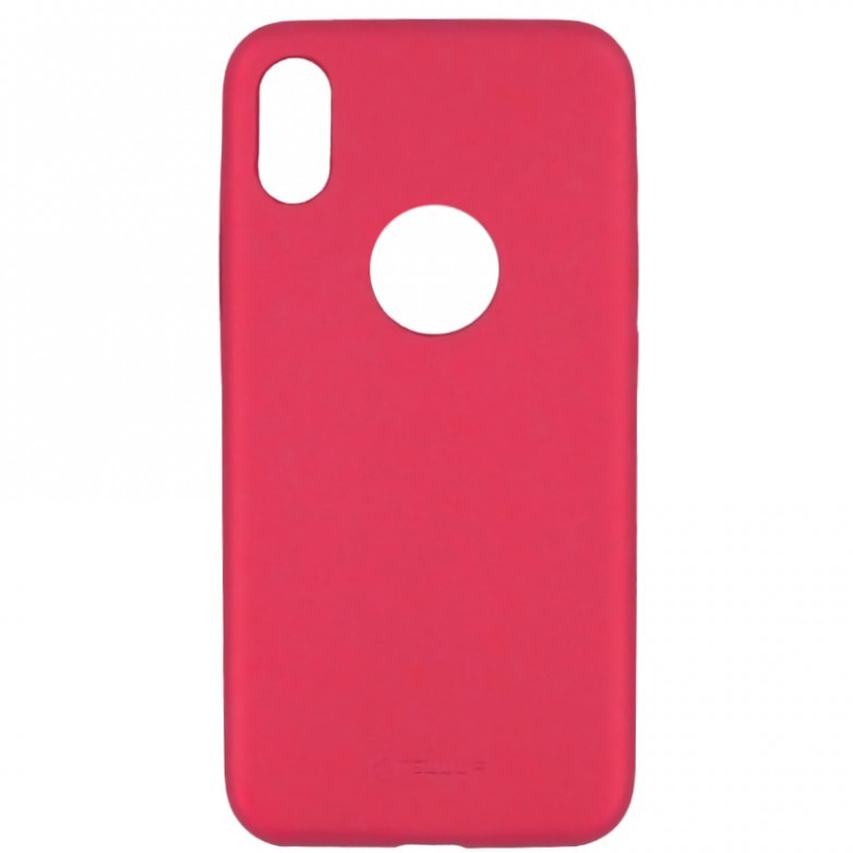 Husa de protectie Tellur PU Slim pentru Apple iPhone X, iPhone Xs, Rosu