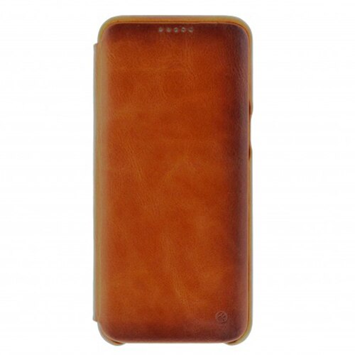 Husa de protectie Tellur Slim Book pentru Samsung Galaxy S8, Piele, Burned Cognac
