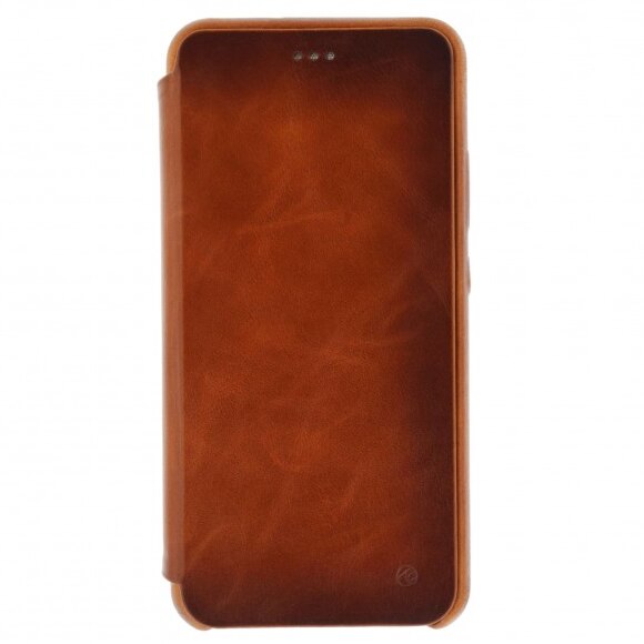 Husa de protectie Tellur Slim Book pentru Huawei P10, Piele, Burned Cognac