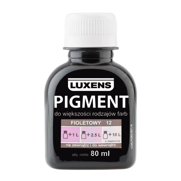 Pigment universal violet super concentrat 80 ml interior exterior pentru lacuri vopsele tencuieli