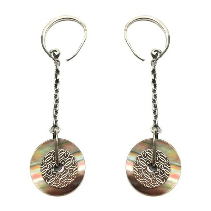 Cercei Dama Guess CWE90702, Otel, Argintiu, 1x1 cm