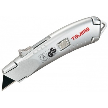 Cutter VR103D, Tajima, argintiu securizat cu autoretragere lama Cutter VR103D, Tajima, argintiu securizat cu autoretragere lama